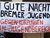 Die Buchte protestiert gegen Sparpolitik in Bremen